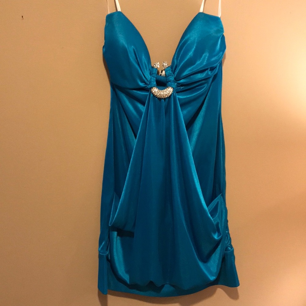 Little blue dress
